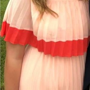 On or off the shoulder dress